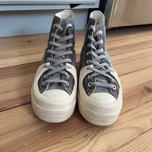 Converse Chuck Taylor All Star Contract High Top Tidepool Sneakers Colorblock 11 - Picture 5 of 8